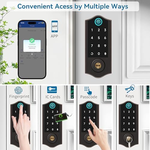 Secure Smart Door Lock with App Control