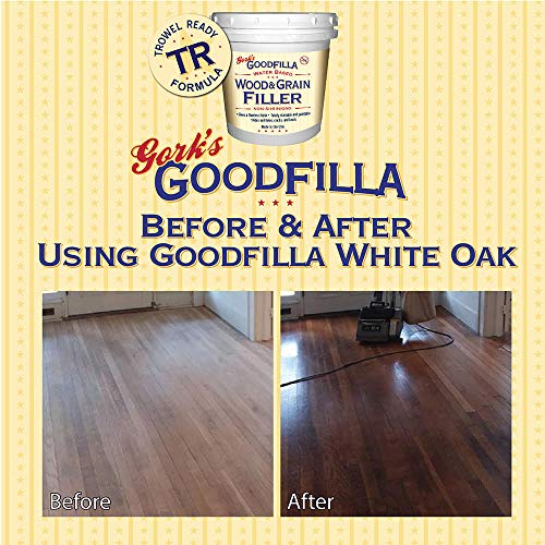 Goodfilla - Trowel-Ready Water-Based Wood Grain Filler 1-Gallon