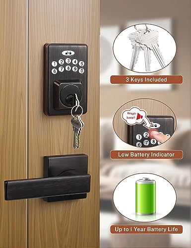 Smart Keypad Deadbolt Set