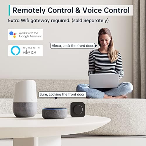 Hornbill Smart Lock - Keyless Entry Door Lock with Alexa Fingerprint Recognition