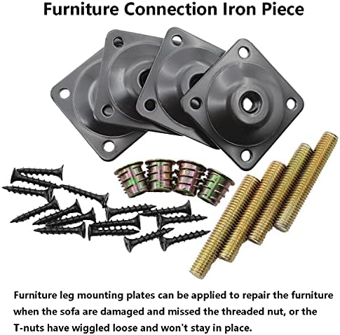 Durable leg plates for Sofa chairs