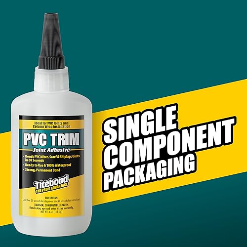 Titebond 4 Oz PVC Trim Joint Adhesive