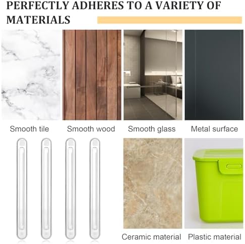 High-Quality Silicone Wall Bumper Guards for Furniture - 4-Piece Set