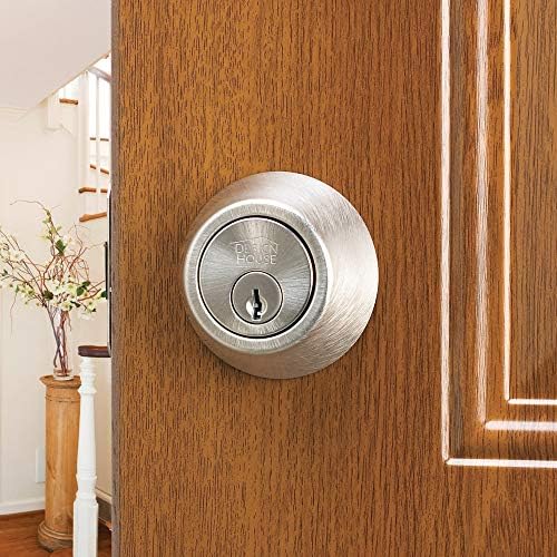 Design House 790758 2-Way Square Corner Deadbolt Latch