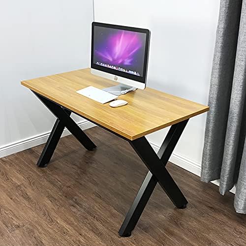 Vexclusive 2-Piece Heavy Duty Steel Table Legs with X-Frame Design
