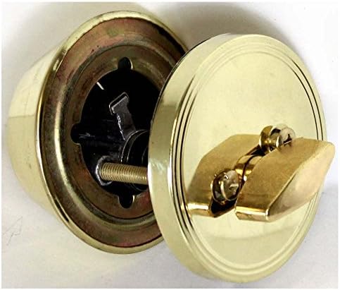 SAFEGUARD Brass Entry Lock Deadbolt Combo
