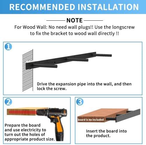 43-Inch Heavy Duty Blind Wall Mount Bracket