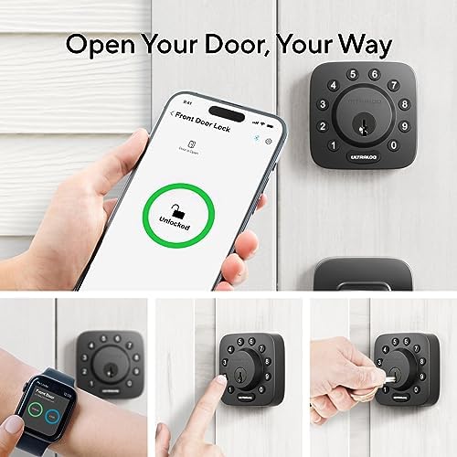 ULTRALOQ U-Bolt Smart Lock with WiFi Bridge
