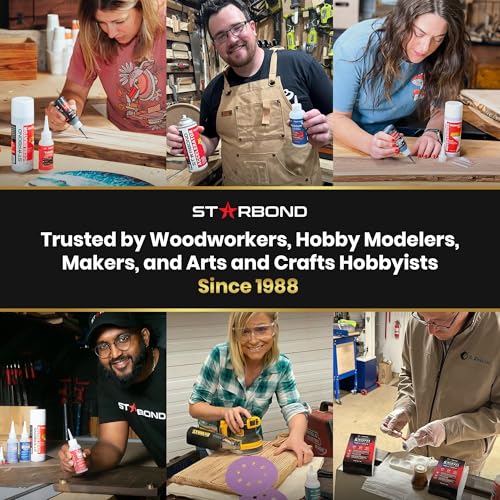 Starbond 5-Min Epoxy - Multi-Purpose Wood Metal Tough Surface Glue