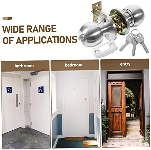 Angoily 5-Piece Door Lock Set - Smooth Operation Durable