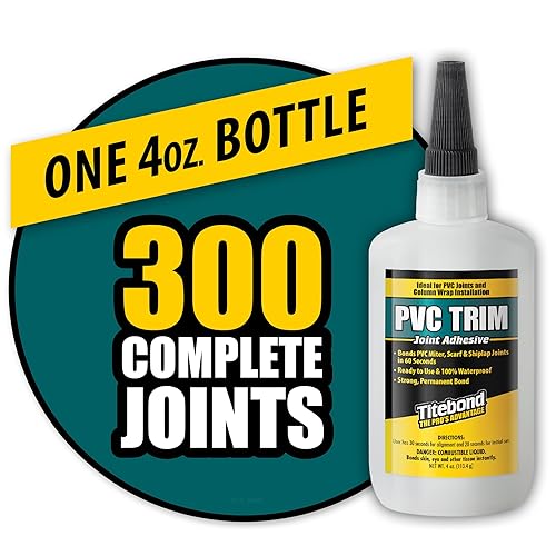 Titebond 4 Oz PVC Trim Joint Adhesive