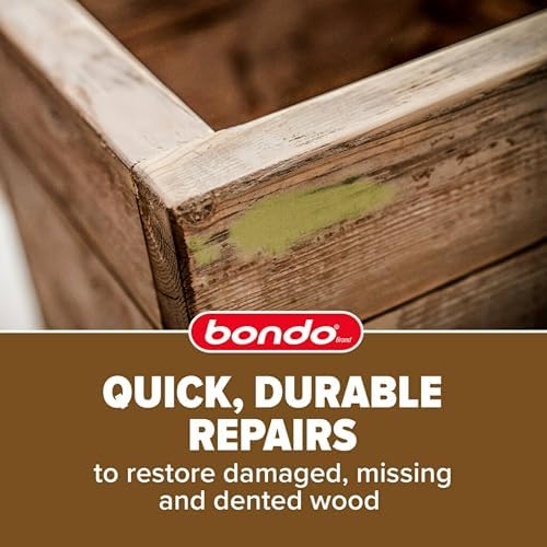 Fast-acting wood filler set by Bondo