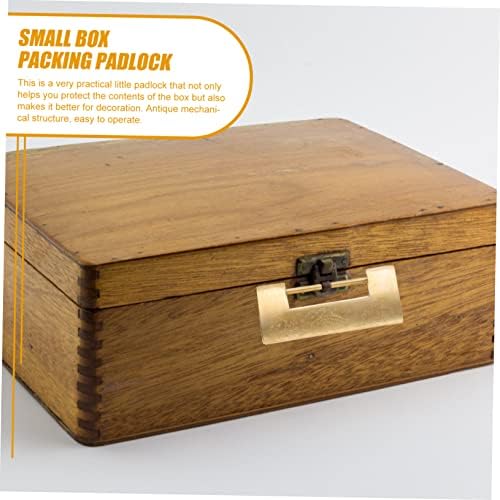 Chinese Golden Retro Padlock for Jewelry Boxes