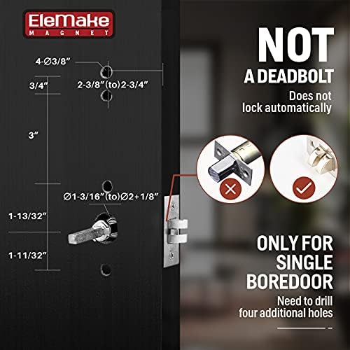 Right-Handed Stainless Steel Door Lock with Keypad Secure Reliable