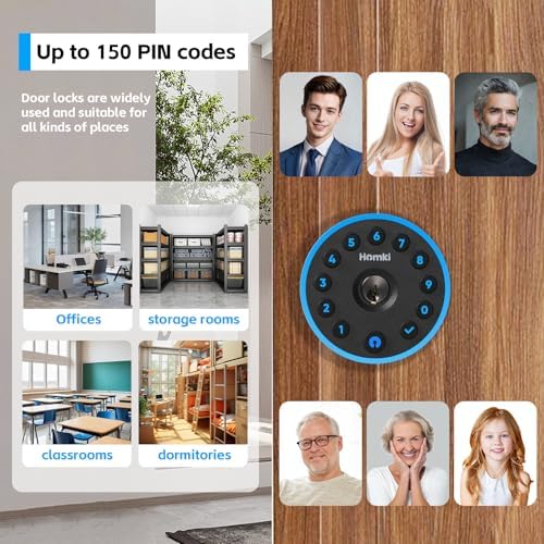 Unlock hassle-free with our smart deadbolt
