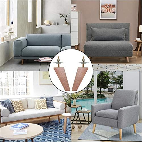 Furniture Legs Mounting Plates Heavy-Duty Top Plates for Sofas More