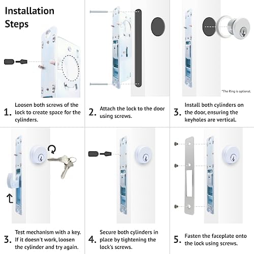 Zinc Alloy Door Lock System with Adams Right Cam