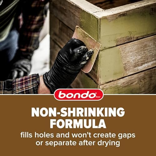 Fast-acting wood filler set by Bondo