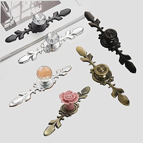 Retro-Complete 18pcs Matte Black Cabinet Handle Backplates