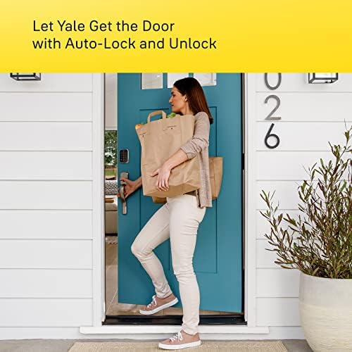 Secure Entry Lock with Keyless motion sensor- Yale Assure Lock 2 Bronze