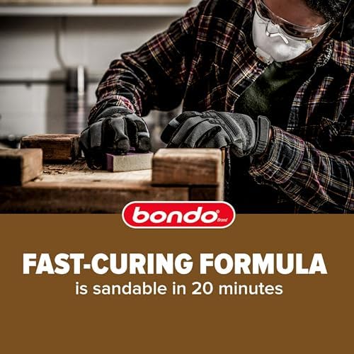 Fast-acting wood filler set by Bondo