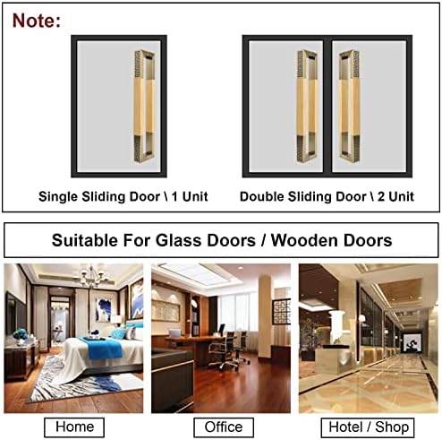 Sturdy Solid-Wood Door Handle