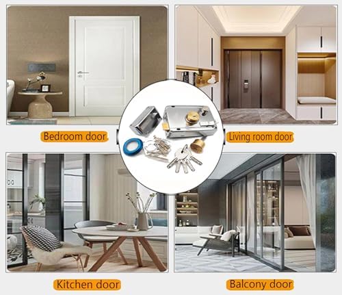 Secure Exterior Door Lock Set
