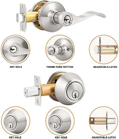 Probrico 4-Segment Door Handle Set