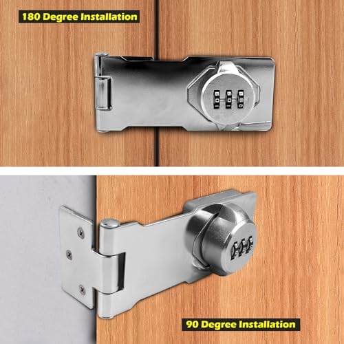 Versatile Password Combination Padlock for Doors Cabinets