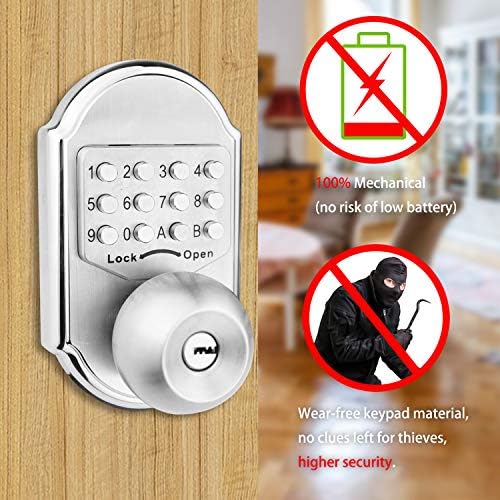Megaflint Keyless Entry Keypad Deadbolt Door Lock