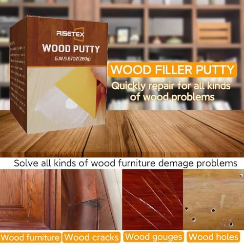Stainable White Wood Filler Easy Furniture Repair