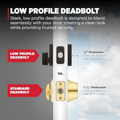 Kwikset Downtown 3-in-1 Keyed Deadbolt Lock