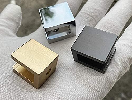 Versatile Glass Shelf Clamp Durable Easy to Use Aesthetic