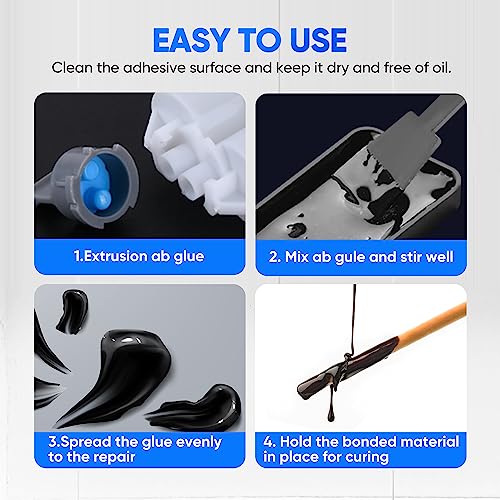 Vicpricme Black Epoxy Glue 176oz Syringe