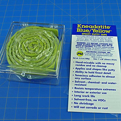 Kneadatite 90cm Green Stuff Epoxy Putty Tape