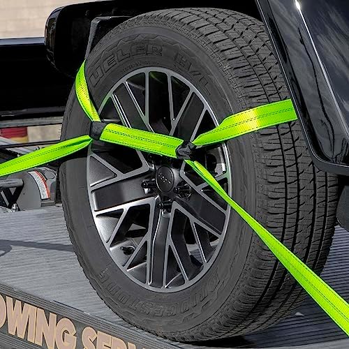 Vulcan 8-Point Vehicle Tie Down Kit Set of 4